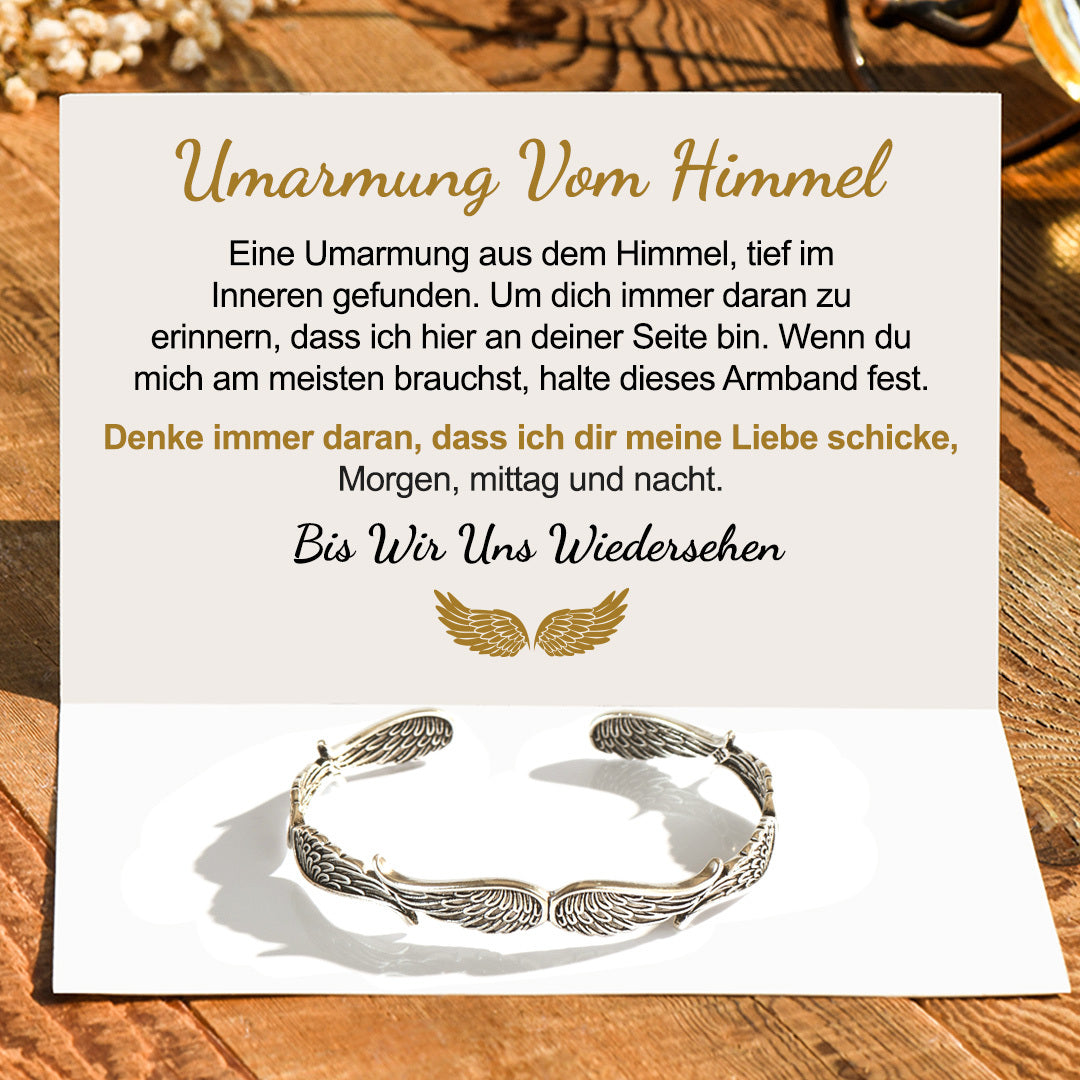 Umarmung Vom Himmel Engelsflügel Vintage-stil Armband