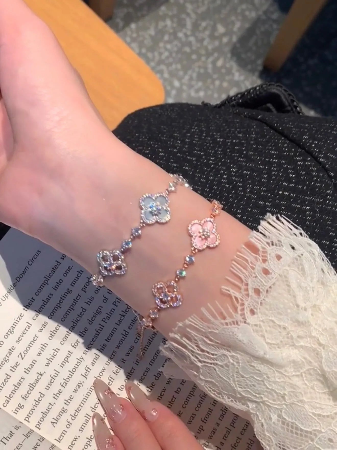 Sakura Bloom Diamond Bracelet