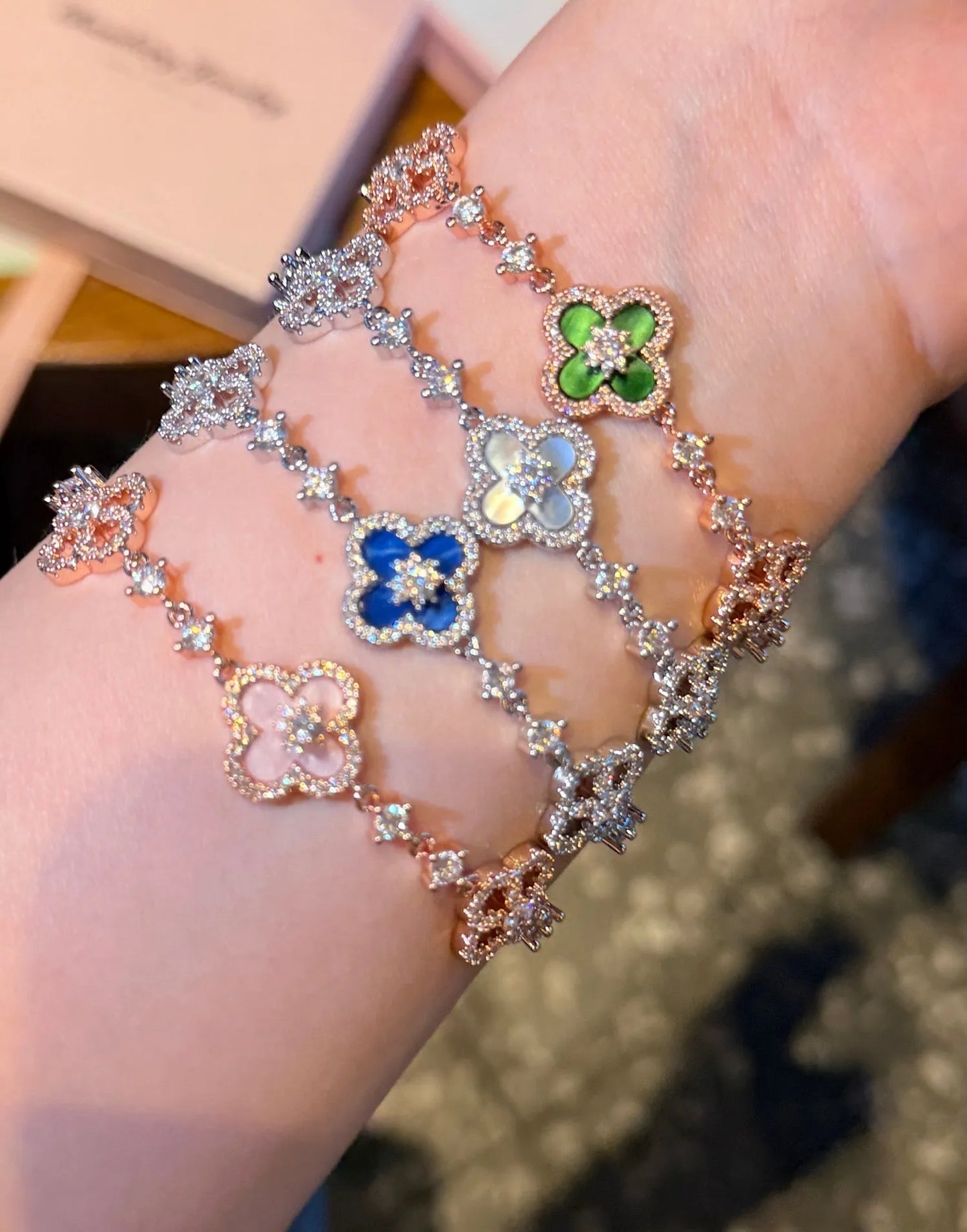Sakura Bloom Diamond Bracelet