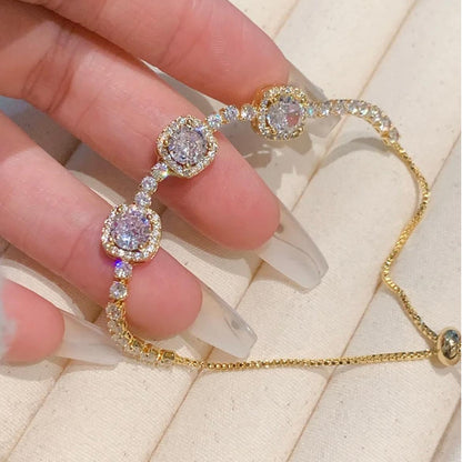 Dazzling Sugar Square Bracelet