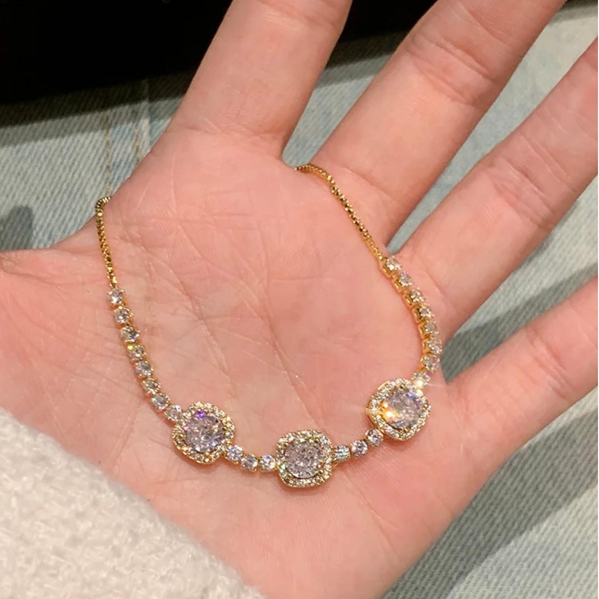 Dazzling Sugar Square Bracelet