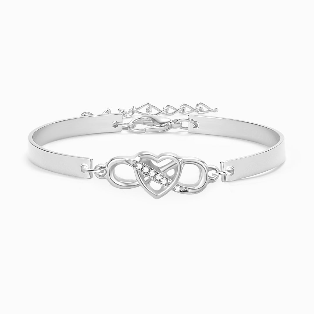 To My Love, I Love You Until Infinity Runs Out Infinity Bracelet