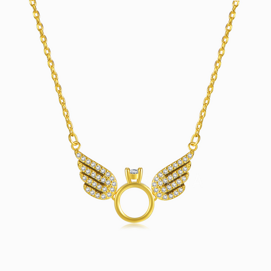 Angel Wings Memorial Necklace