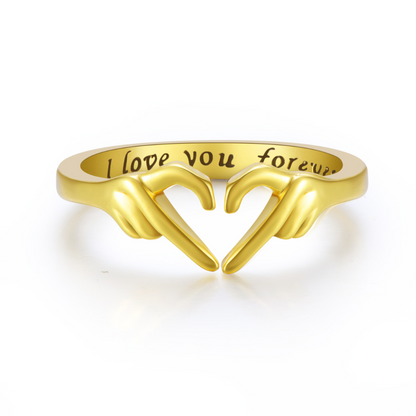 Für meine wunderschöne Tochter, Ring „Ich liebe dich für immer“