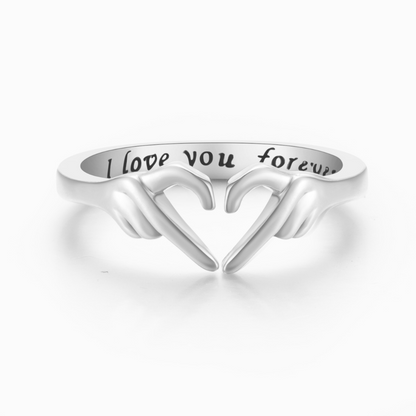 Für meine wunderschöne Tochter, Ring „Ich liebe dich für immer“