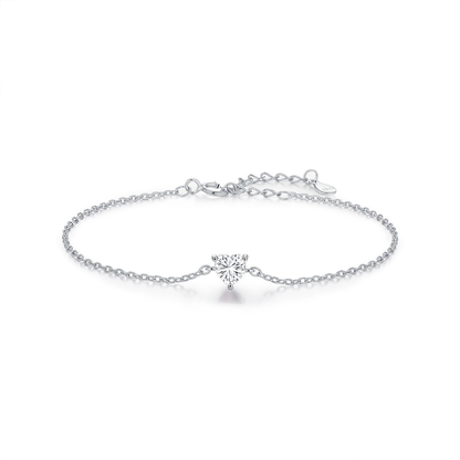 Zodiac Heart Bracelet – S925 Silver