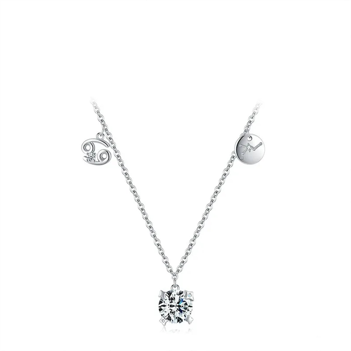 Zodiac S925 Sterling Silver Necklace