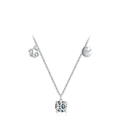 Zodiac S925 Sterling Silver Necklace