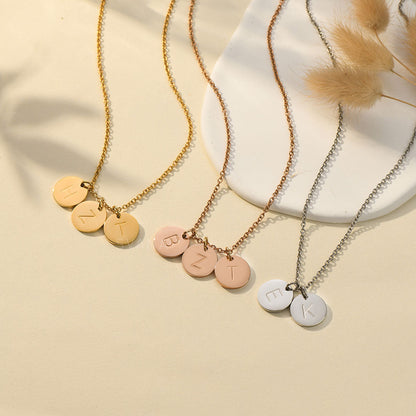 Personalized Disc Necklace