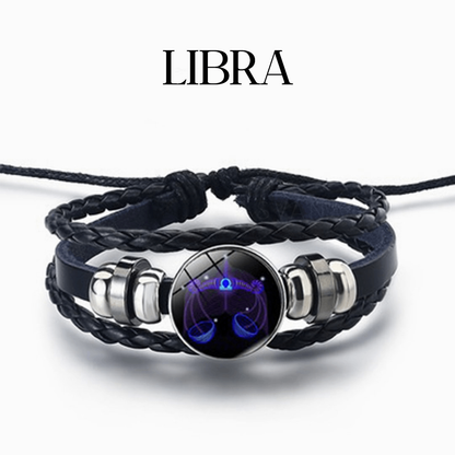 To My Grandson, All Good Things Come Beyond Compare Zodiac Spirit Bracelet