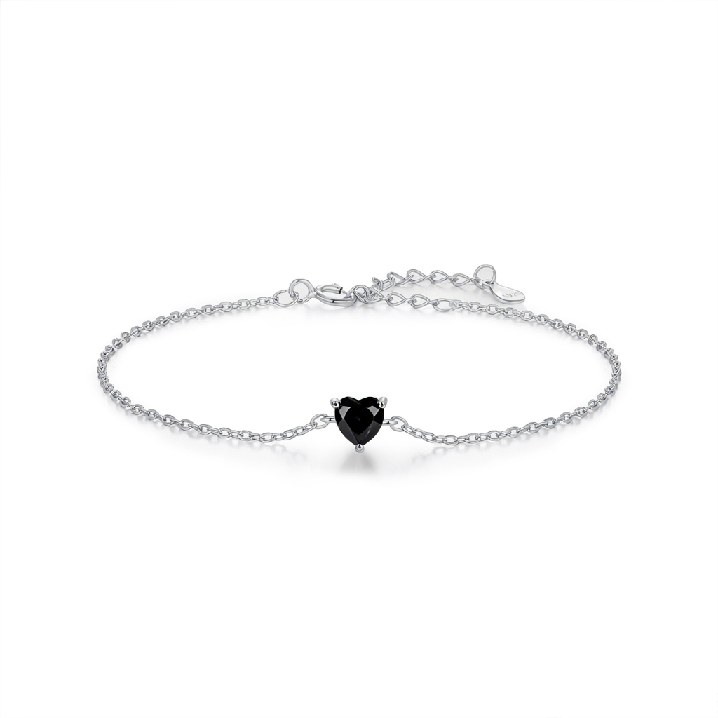 Zodiac Heart Bracelet – S925 Silver