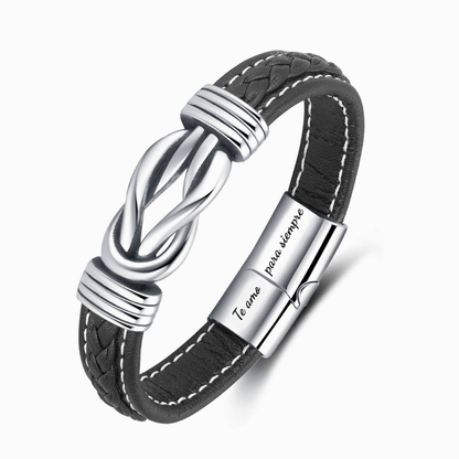 Für meinen Mann, du liebst mich immer und für immer. Entrelazada-Armband