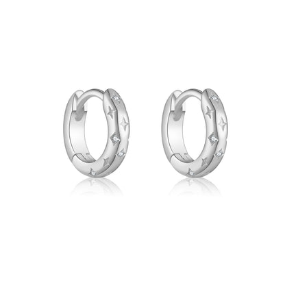 Classic Hoop Earrings – Sterling Silver