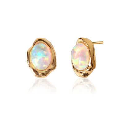 Moonlight Muse Opal Jewelry Set