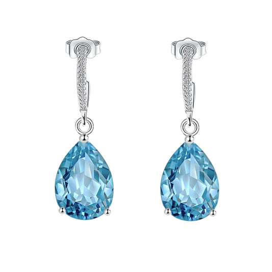 Teardrop S925 Silver Earrings