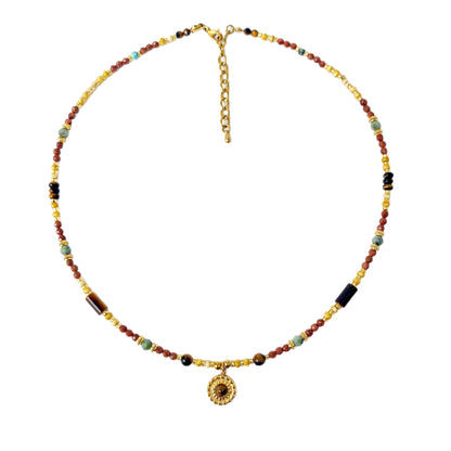 Bohemian Natural Stone Necklace
