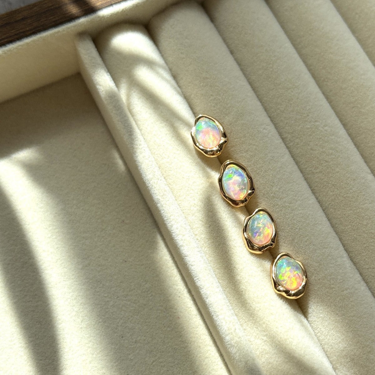 Moonlight Muse Opal Jewelry Set