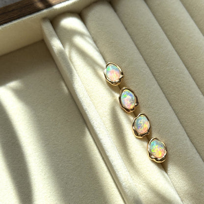 Moonlight Muse Opal Jewelry Set