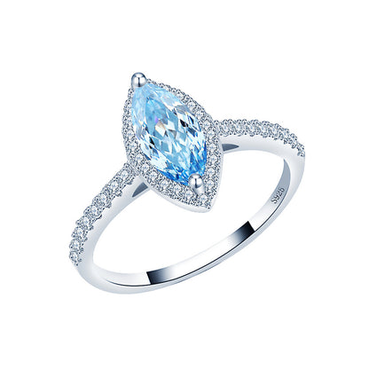 Sparkling Marquise Cut S925 Ring