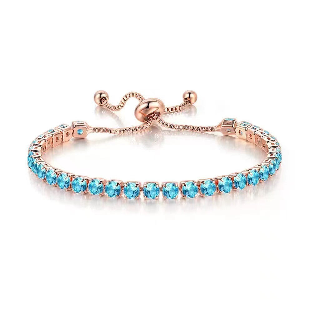 Refined Sparkle Adjustable Bracelet