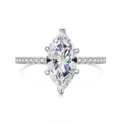 Marquise Moissanite S925 Ring