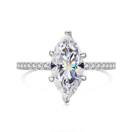 Marquise Moissanite S925 Ring