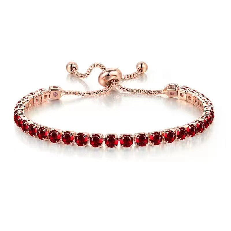 Refined Sparkle Adjustable Bracelet