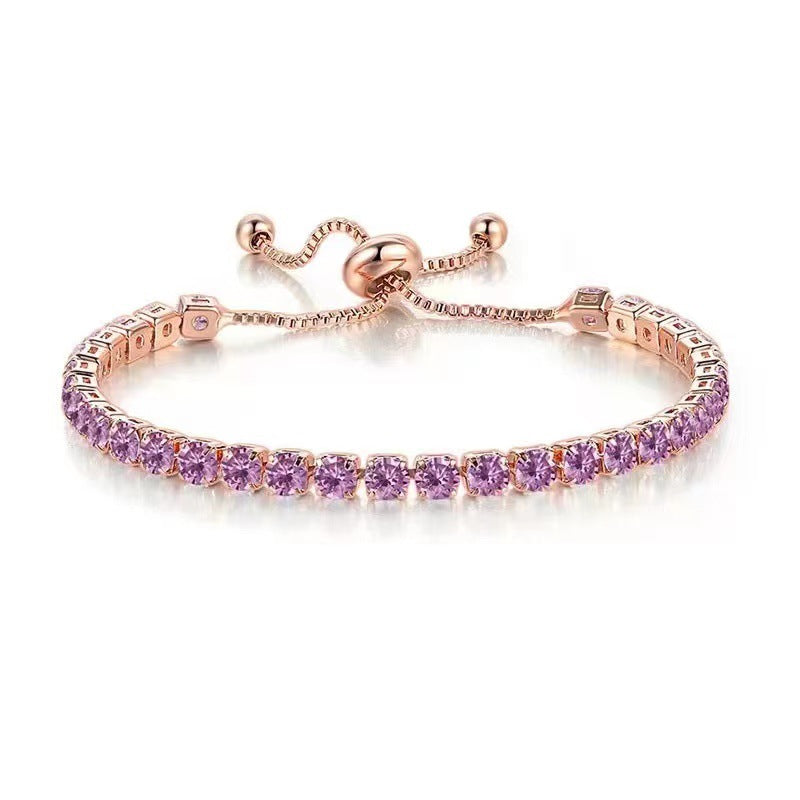 Refined Sparkle Adjustable Bracelet