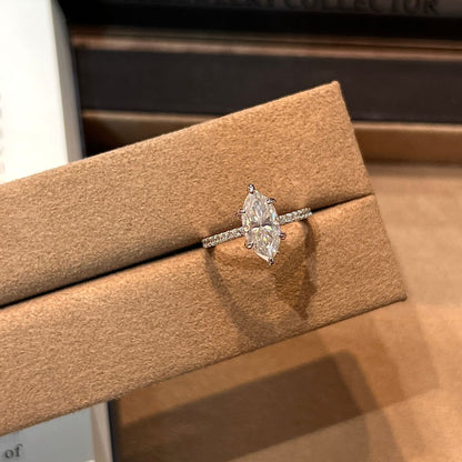Marquise Moissanite S925 Ring