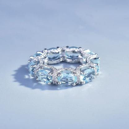 Handmade Aquamarine Ring