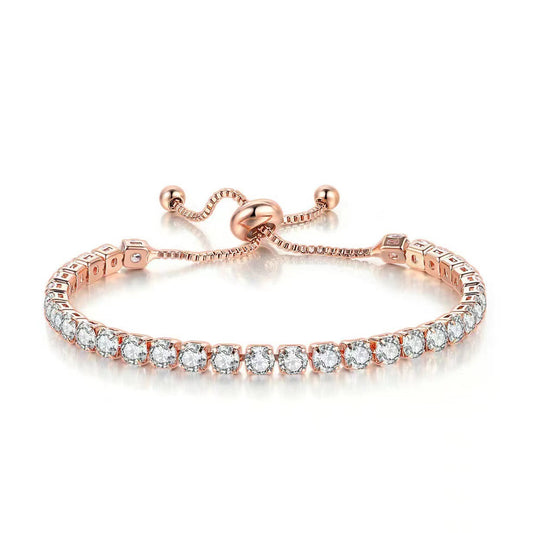 Refined Sparkle Adjustable Bracelet