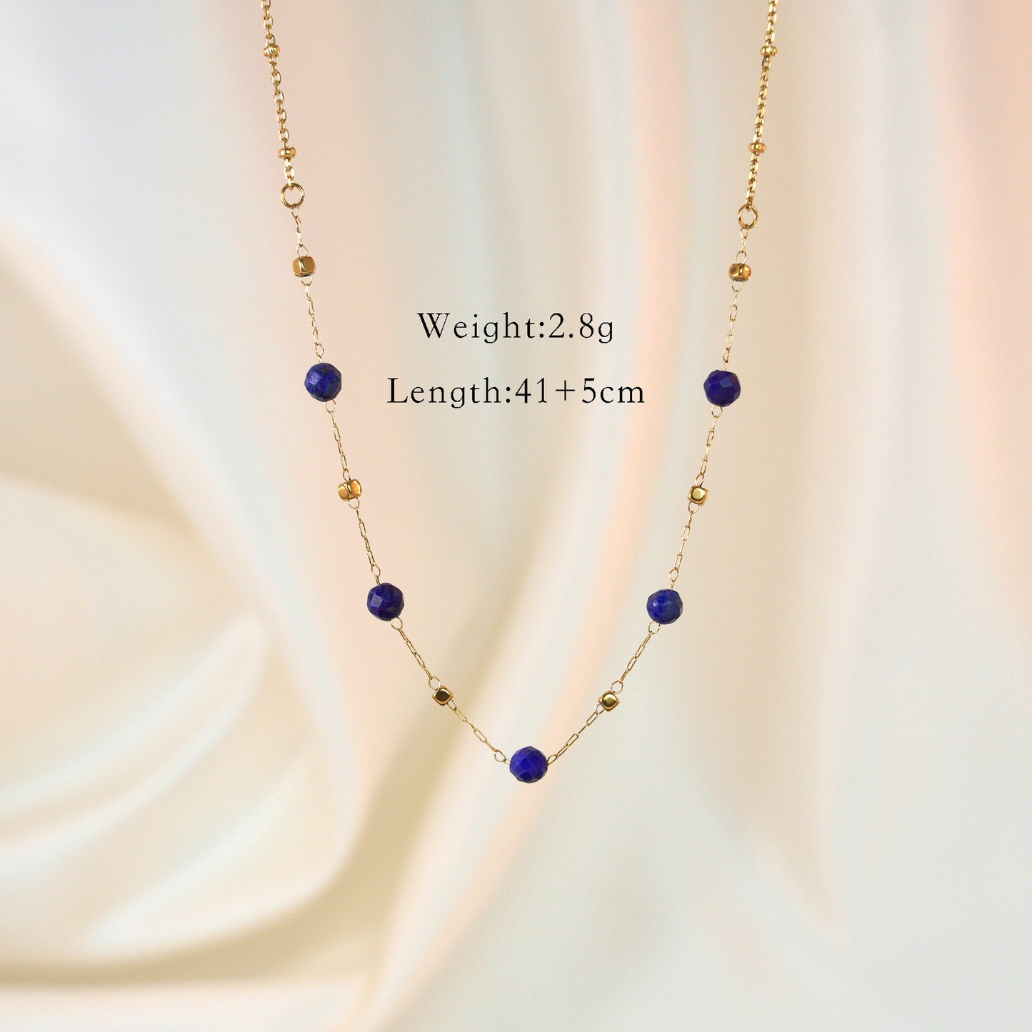 Lapis Lazuli Sunburst Necklace