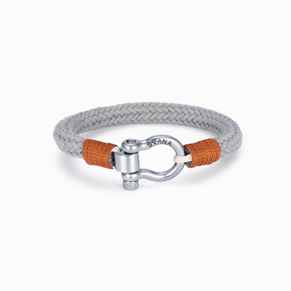 A Mi Nieta Siempre Estaré Contigo Pulsera Náutica Omega Gris