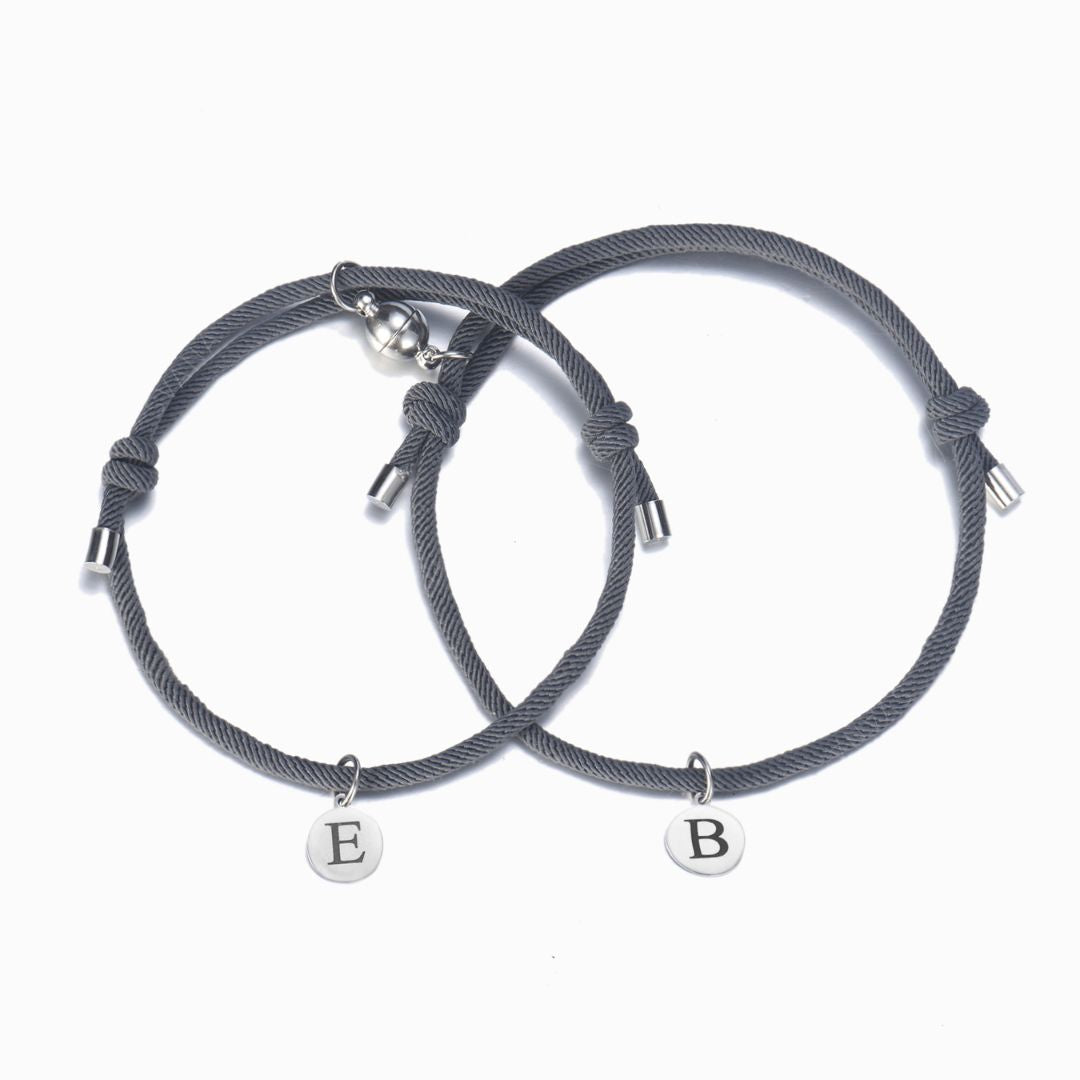 Personalized Magnetic Couple Bracelets