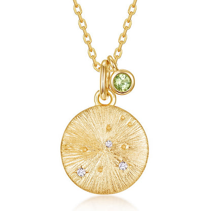 Starlit Whispers Zodiac Necklace