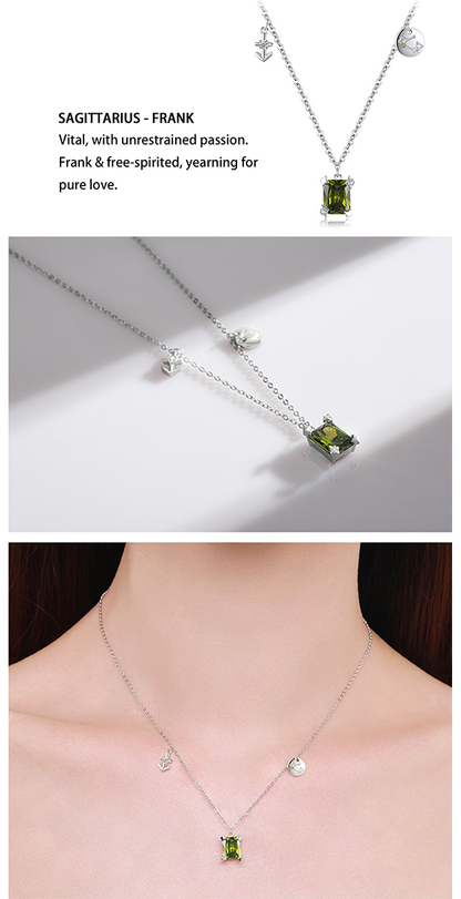 Zodiac S925 Sterling Silver Necklace