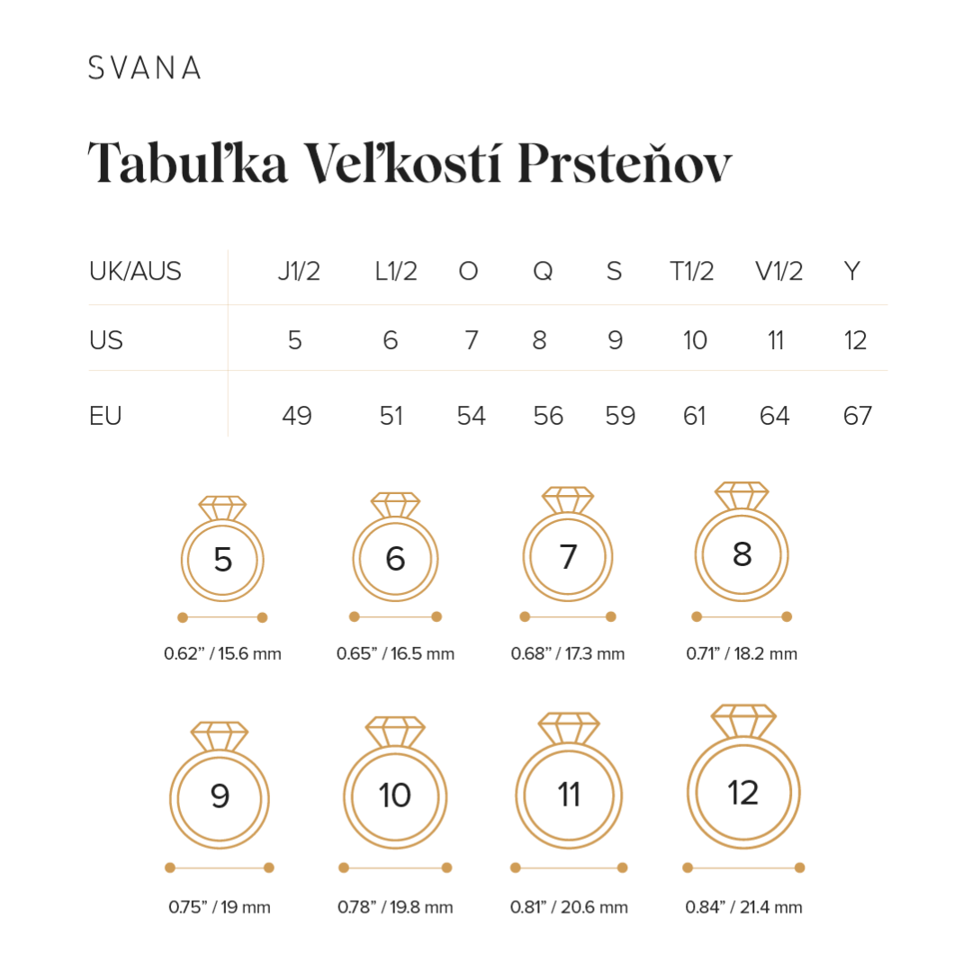 Čierna Emaľová Prsteň Volím Svoj Pokoj