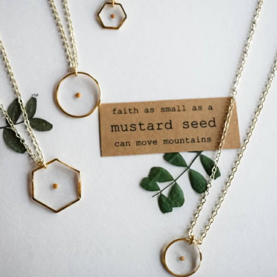 Mustard Seed Necklace