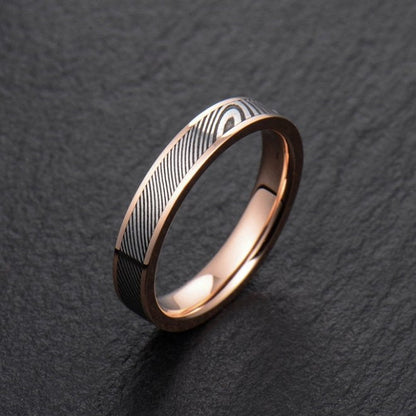 The Fencer｜Tungsten+18K Rose Gold