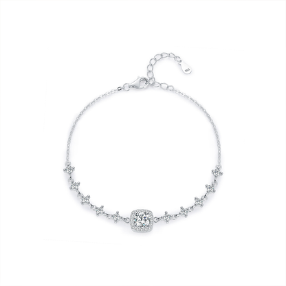 Zodiac Sugar Cube – S925 Sterling Silver Bracelet