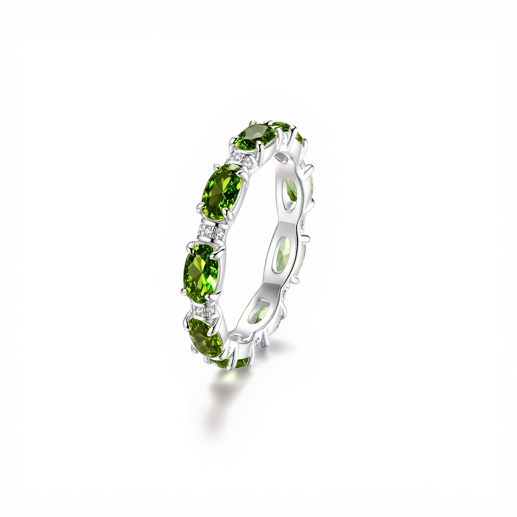 18K Gold Birthstone Zodiac Energy Ring