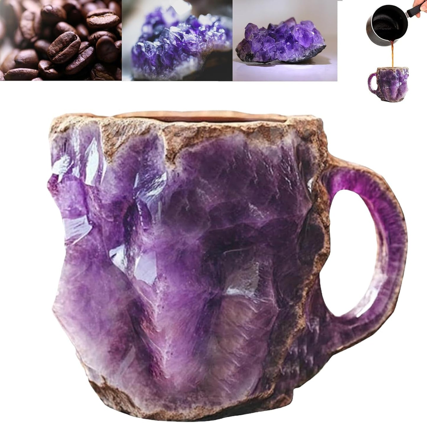 Mineral Crystal Coffee Mugs