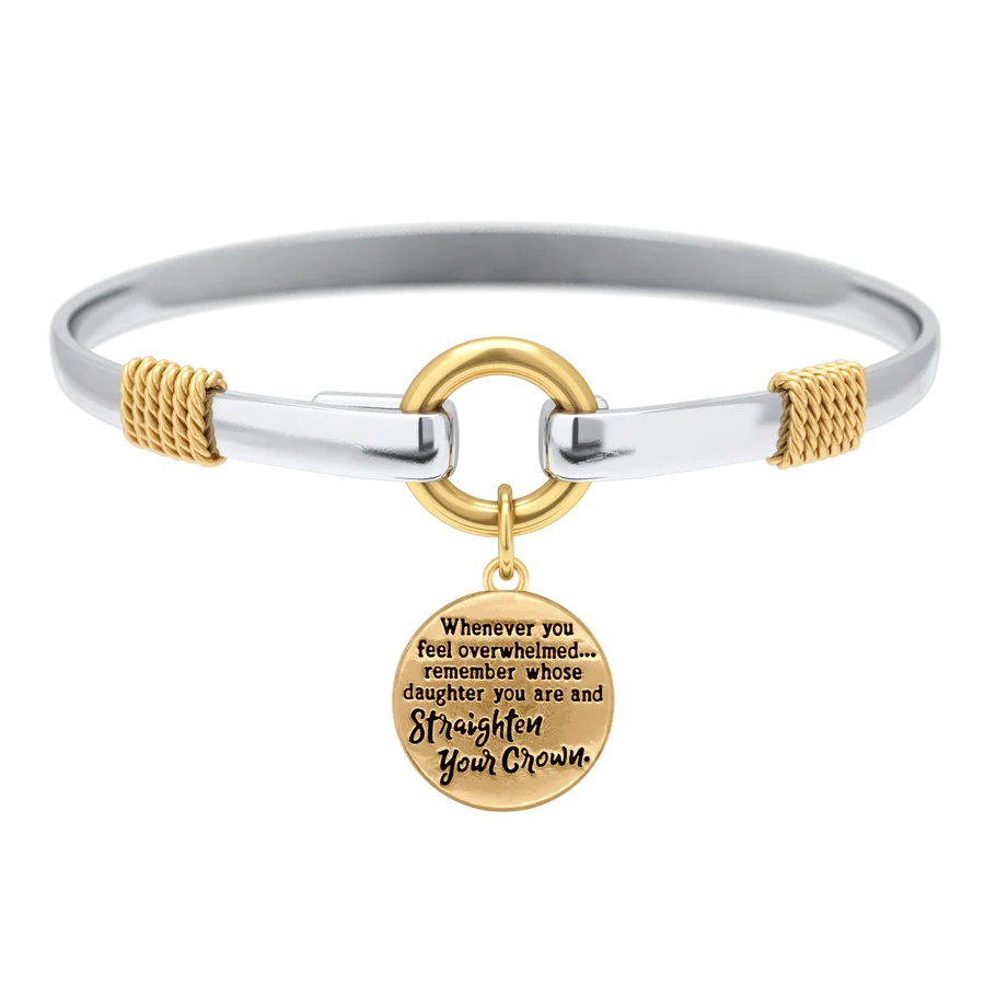 Straighten Your Crown - Zweifarbiges Charm-Armband