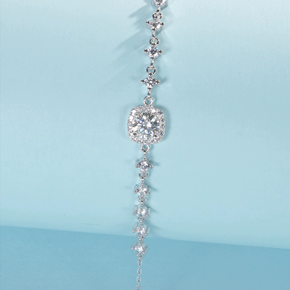 Zodiac Sugar Cube – S925 Sterling Silver Bracelet