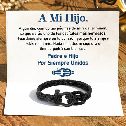 Pulsera Náutica Padre e Hijo Unidos Para Siempre