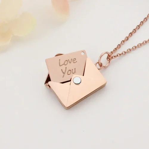 Love Letter Necklace|Valentine's Day Gift For Her