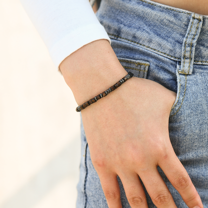 A mi amor, perdóname, te amo pulsera de código Morse