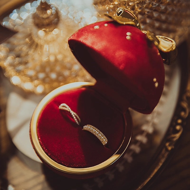 Velvet Ribbon Jewelry Box