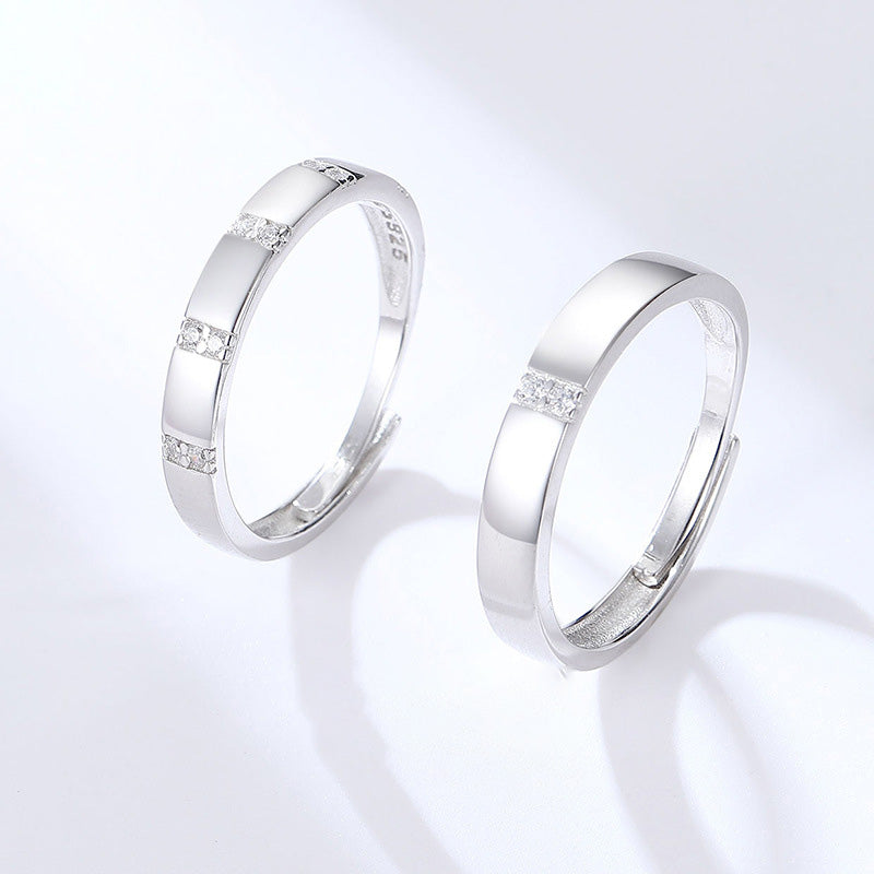 Couple Ring S925 Sterling Silver