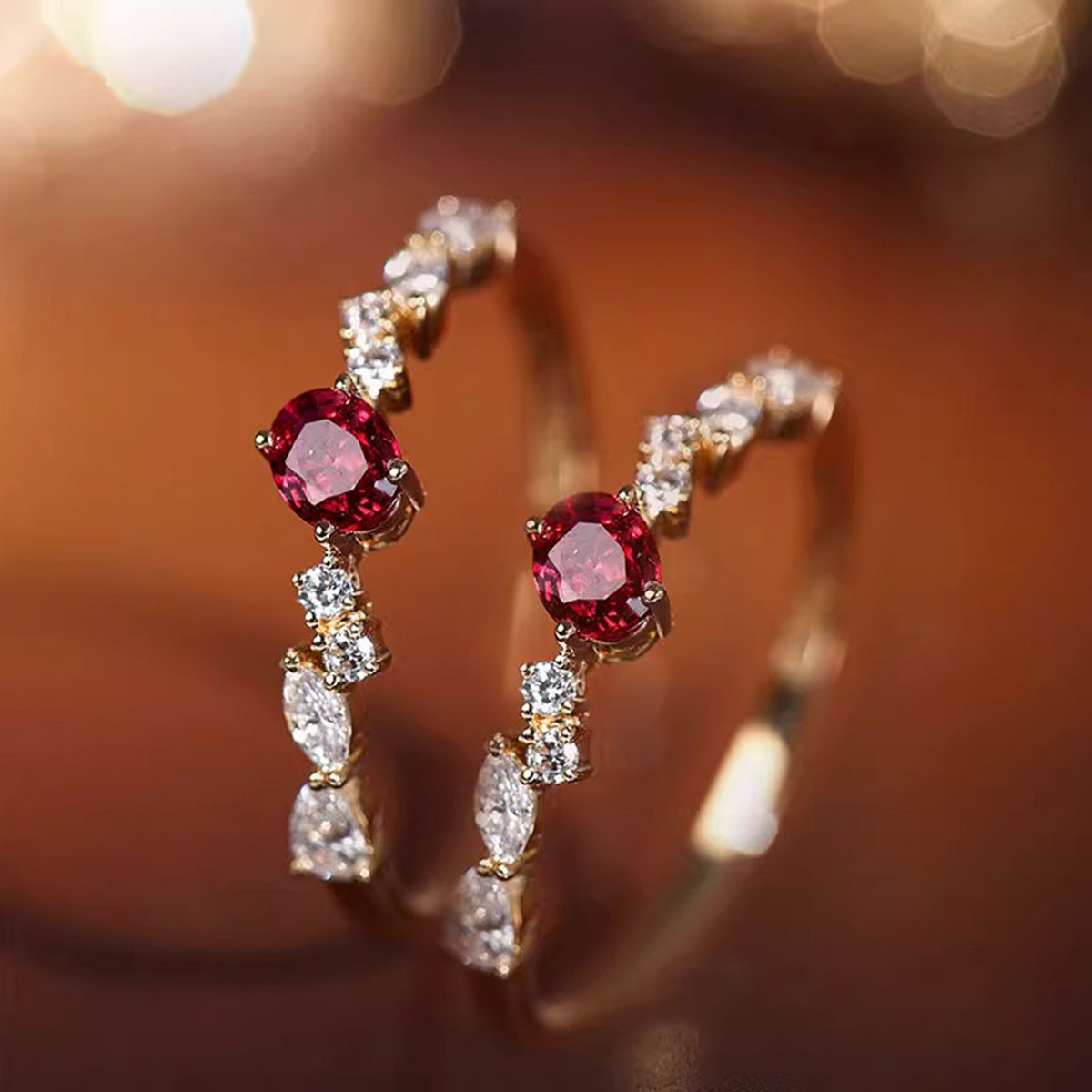 Casual Ruby Ring